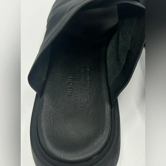 Miaou Women’s Handmade Greek style Leather Sandals, size EU 39, US 9 - Picture 6 of 8